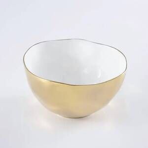 NEW PAMPA BAY large bowl in gold